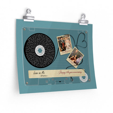 Cassette -- Kevin and Barbara 3-13-12 -- 11x14 -- Printify