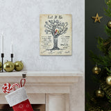Let It Be - Canvas 11x14 Printify - Design 20 Tree