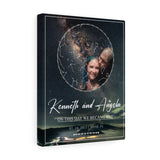 Love Anniversary Print -- Canvas 11"X14" -- Kenneth and angela