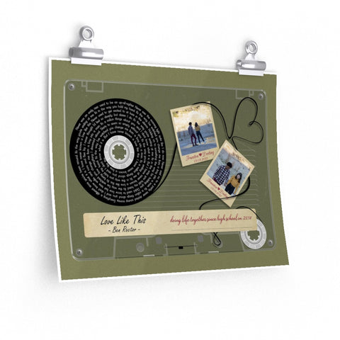 Printify 11x14 Poster - Trueston and Destiny - 09.08.2022