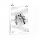 Lyrics Song -- Poster/ 16''x20'' -- Michael & Jennifer