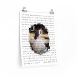 Lyrics -- Arz & Nancy 1.6.18 -- 16x20 -- Printify