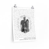 Lyrics -- Albert & Ashley 02/23/2021 -- 16x20 -- printify