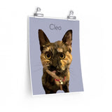 Printify 11x14 Poster - Cleo Dog 2.6