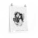 Lyrics -- Anthony & Alexandra 12.26.2022 -- 16x20 -- Printify