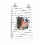 Lyrics -- Chris&Kristy 7-26-11 -- 11x14 -- Printify