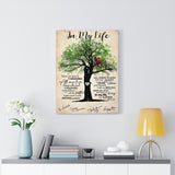 in My Life -- Canvas 18"X24" -- 2