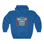 Wallen Combs 20 -- Unisex Hoodie -- Royal Blue -- 2.1 -- printify(monster)