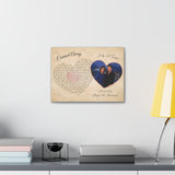 Photo Collages -- Canvas 12"X16" -- Judy and Susie 08-03-2022