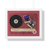 Cassette -- Sirvan & Xaniar 07.26.2017 -- White framed 16x20 -- Printify