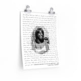 Lyrics -- I Love you! ~Mommy~ 2021 -- 11x14 -- Printify