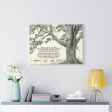 In My Life Lyrics Poster -- Canvas 18"X24" -- 40 -- printify