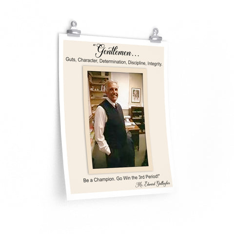 Print poster --  Mr. Edward Gallagher -- 16x20 -- Printify