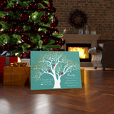 Poster -- The Sampathi Family Established 2021 -- Canvas 18x24 -- Printify