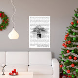 Lyrics -- Sean & Andra 06.01.2022 -- 20x30 -- Printify