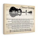 Tennessee Whiskey -- 1 -- Canvas 11x14 -- Printify