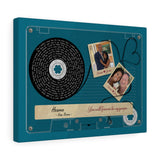 Cassette -- Brian & Joane -- Canvas 12x16 -- Printify