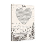 Country Music -- Canvas  18"X24" -- Josh and Shane est 5.10.20