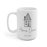 New Home Mug(Home Owner 1) -- 15oz -- Judy & Mike -- printify