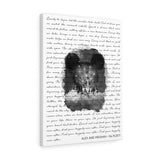 Lyrics -- Alex and Meghan 04/19/2017 -- Canvas 18x24 -- Printify