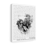 Lyric -  The Ferreres - Canvas 11x14 - Printify