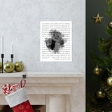 Printify Matte 11x14 Poster - Your Love Amazes Me - Mike & Amy August 4, 2019