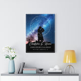 Love Anniversary Print-- Canvas  18"X24" -- Christopher & Monica
