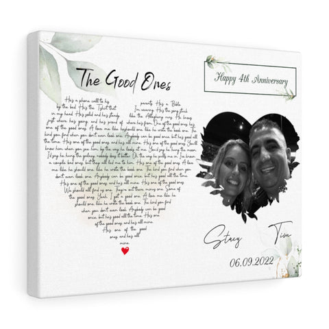 Tim & Stacy -  06.09.2022 - Canvas 11x14 - Printify