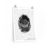 Lyrics -- Travis & Emily 10.10.21 -- 18x24 -- Printify