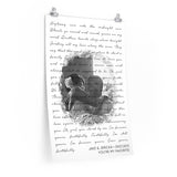 Lyrics Song -- Poster 20"x30" -- Jake + Jericka