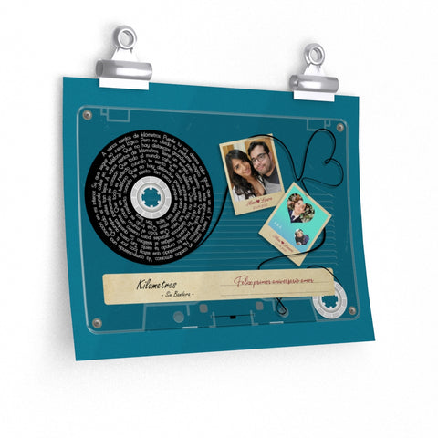 Poster -- Alan & Laura -- 9x11 -- Printify