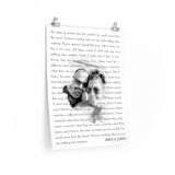 Lyrics Song -- Poster 18"x24" -- Bree & James