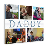 Print poster -- We love you Daddy -- Canvas Gallery 24"x30" -- Printify