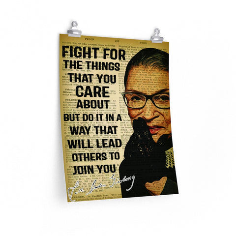 R.B.G -- Fight for The Thing -- 1 -- 16x20 -- Printify