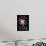 Printify Poster 9x11 - Doc and Wendy S8 Black - The Love Under Sky Nights