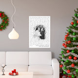 Lyrics Song -- Poster 20"x30" -- Mario & Stephanie