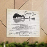 Canvas Gallery Wraps 24x18 Printify - Thank You - Design 27