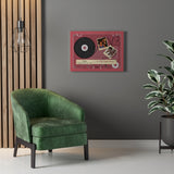 Cassette -- Donna & Dwight 02.14.2022 -- Canvas 18x24 -- Printify