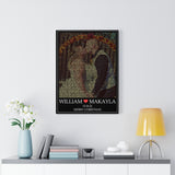 Lyrics -- William & Makayla 10-16-21 -- Canvas 18x24 -- Printify