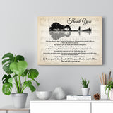 Thank You Poster -- 27 -- Canvas 16x12 -- Printify