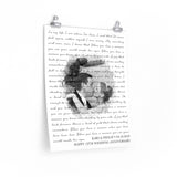Lyrics -- Kari & Philip 04.10.2010 -- 16x20 -- Printify
