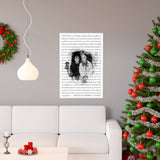 Lyrics Song -- Poster 20"x30" -- McKayla & Andrew 12/8/2015