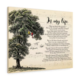 In my Life  -- 37 -- Canvas 24x30 -- Printify