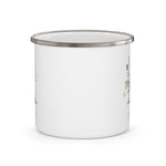 12oz Enamel Camping Mug - Printify - Autumn A - Botanica