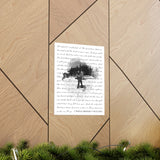 Lyrics Song -- poster/ 11''x14'' -- Chad & Amanda 08.21.2004