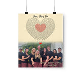 Printify 9x11 Matte Poster New Pic - Then they Do Children - Gift from Jehovah, A Sacred Trust