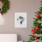 Printify Poster 11x14 - Natalie and Deion - Crazy Girl