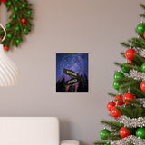 Stars Map -- Poster 9"x11" -- Nathan & Jessica