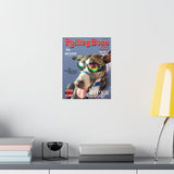 Printify Matte Poster 11x14 - Dog Magazine's Covers - Freya Style 4