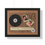 Cassette -- Best Friends & Soulmates -- Black framed 16x20 -- Printify